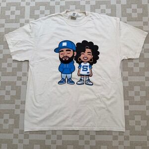 Kendrick Lamar SZA Grand National Tour 2025 T-Shirt Comfort Colors Cream 2XL
